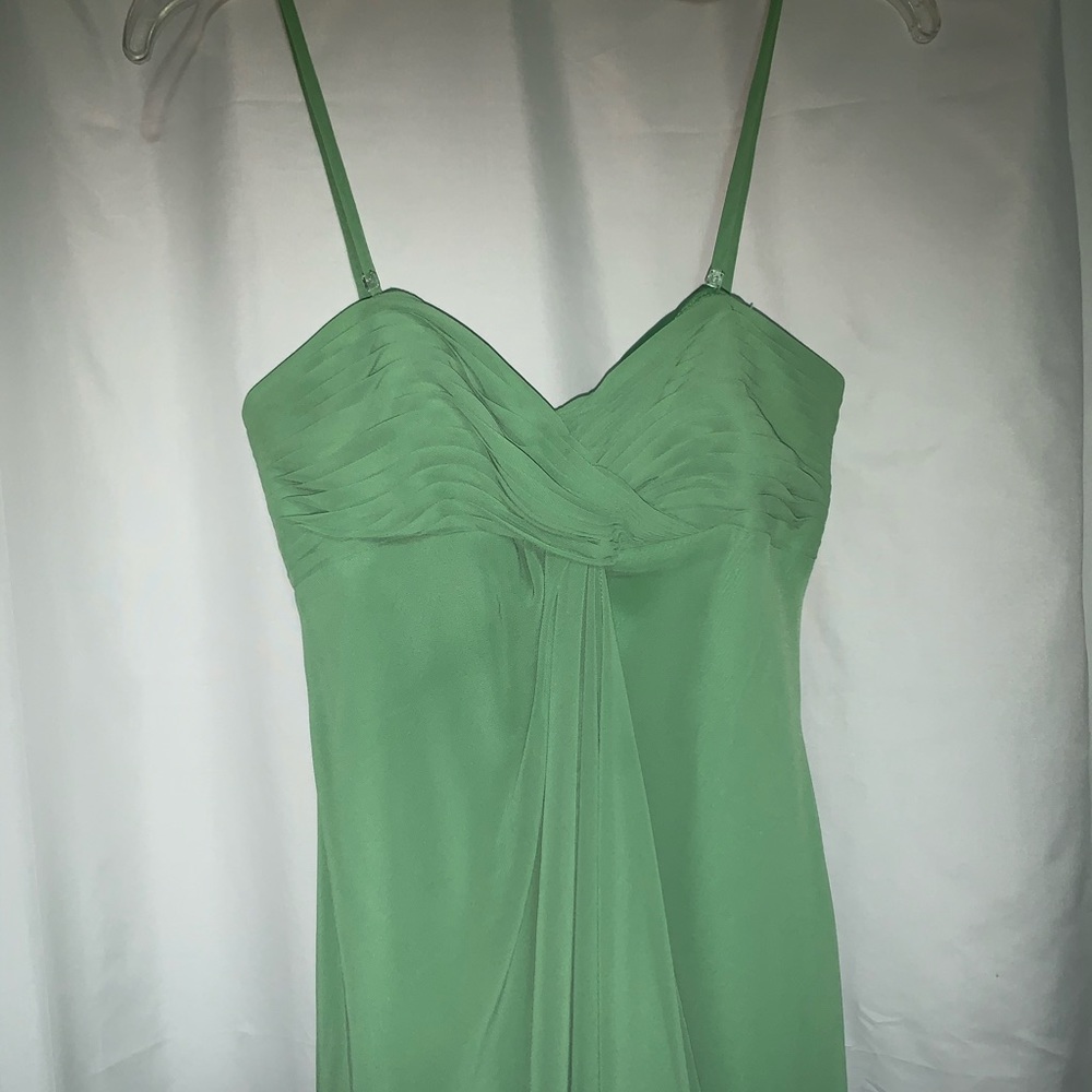 David’s Bridal Green Dress